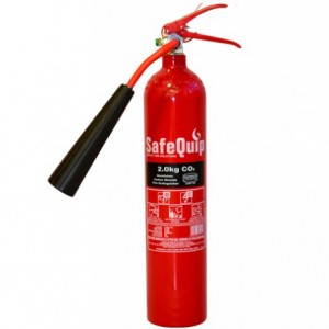 Aluminium Alloy 2kg CO2 Fire Extinguisher (Safequip)